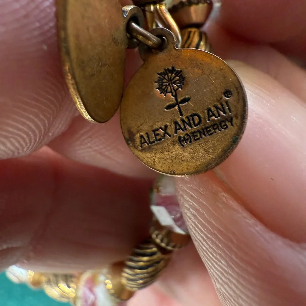 Alex and Ani‎ Floral Beaded Bracelet
